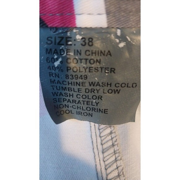 Vintage Pink and Black Camo Leg Shorts Mens Size 38 Regal Wear - Picture 4 of 8